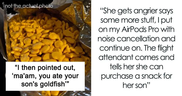 Entitled Mom Demands Passenger Give Up His Snacks For Her Son, Faces Instant Karma