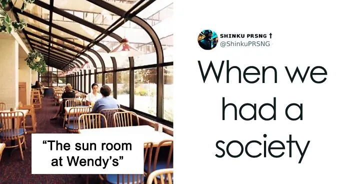 “Lost War Against Minimalism”: 15 Pics Of What Fast-Food Restaurants Looked Like In The Past