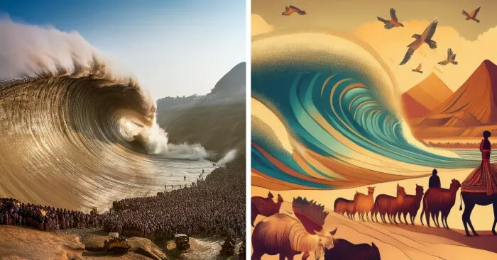 Wave: Duality Of Chaos And Creation, Blending Powerful 15 Visuals With Deep Meaning