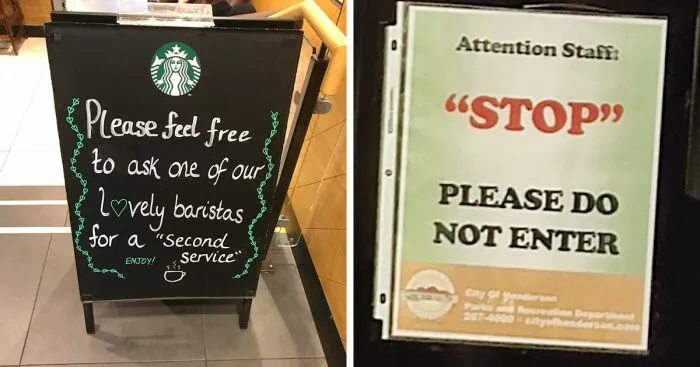 Hey Pandas, Submit Your Images Of Weirdly Placed Quotation Marks