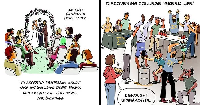 Artist Created 26 New Comics Illustrating Situations That Many People Can Relate To