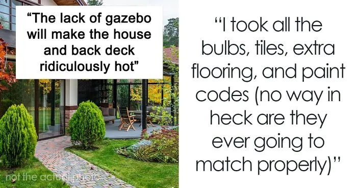 Woman Takes Revenge Against Rude Home Buyers By Removing Everything Not Included In The Contract