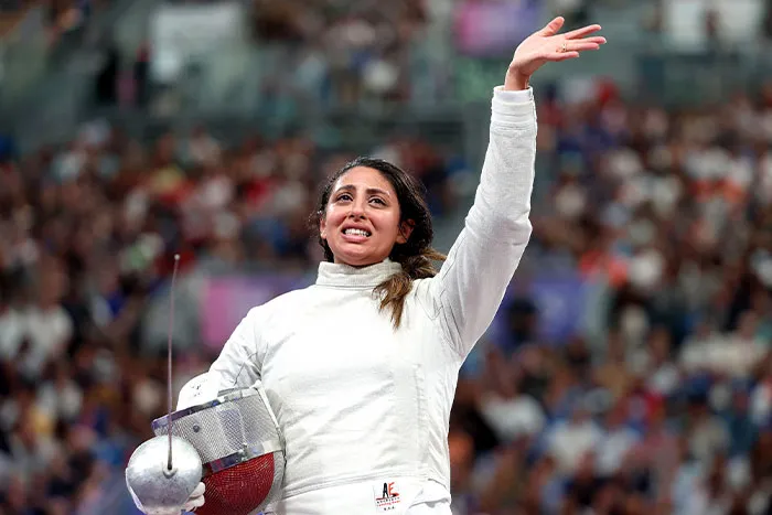 Egyptian Fencer Nada Hafez Achieves An Emotional Victory After Qualifying While Pregnant With A 7-Month-Old Little Olympian