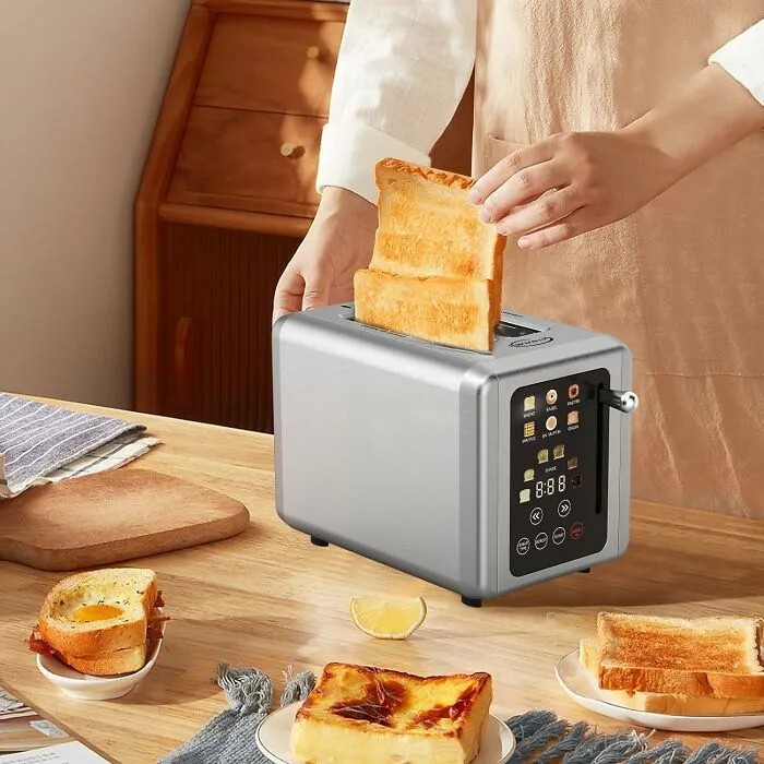 This <a Style="Display:inline;" Href="Https://Www.amazon.com/Dp/B0cwgpcfq5?asc_item-ID=amzn1.ideas.ct781n3gu598&th=1&linkcode=ll1&tag=bpcrab-20&linkid=21d18b4f8219a779e3ae4aabd3049581&language=en_us&ref_=as_li_ss_tl " Target="_blank">     <span Style="Font: Inherit; Color: #d74b1f;"> Touch Screen Toaster</Span> Is So Futuristic, Even Tony Stark Would Be Jealous