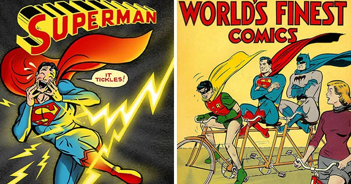 This Artist Created 26 Hilarious Vintage Makeovers Of DC And Marvel Comic Book Covers