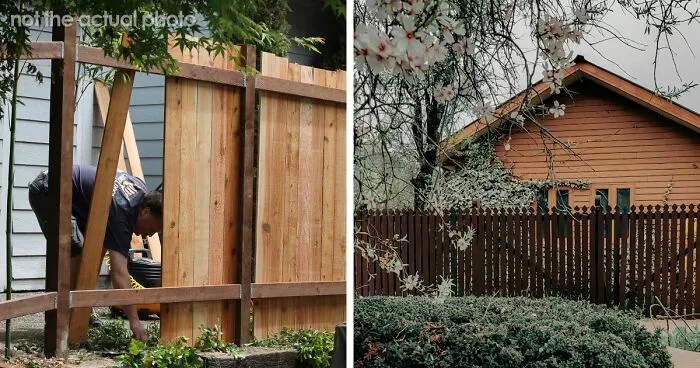 Karen Throws A Raging Fit Over Neighbor’s New Fence, Regrets It After Losing 800 Sq Ft Of Their Yard