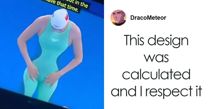 Optical Illusion Swimsuit Leaves Chinese Olympian Tang Qianting’s Waist Looking “Snatched”