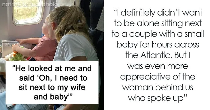 Man Tries To Make A Woman Give Up Her Husband’s Seat For Him Until Another Passenger Humbles Him