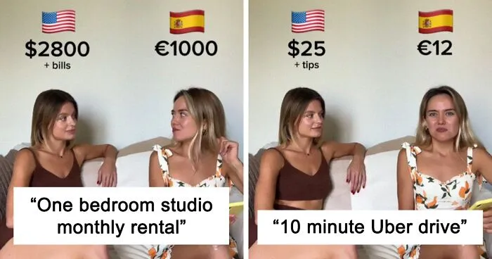 Two Women Compare The Living Costs Between The US And Spain, Are Surprised By The Differences
