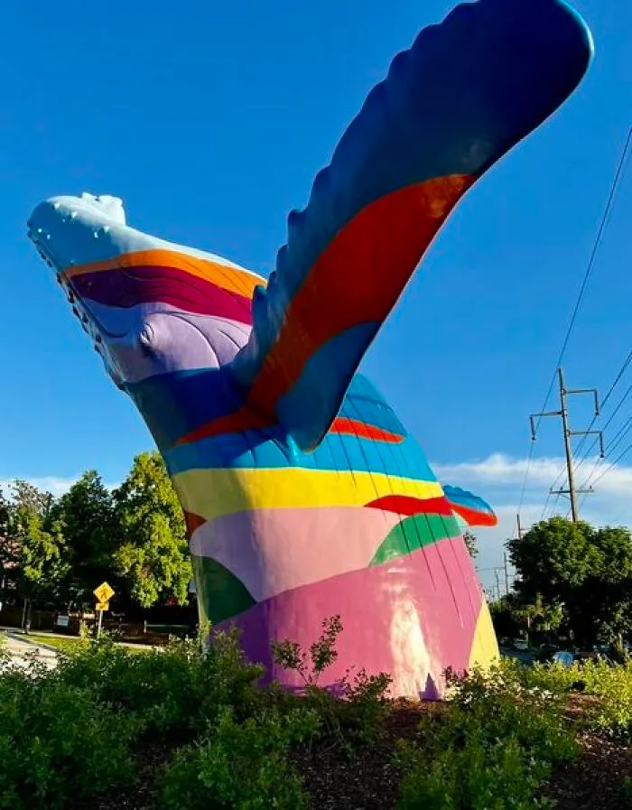 Has Anyone Been To The Whale Statue In The 9th And 9th District In Salt Lake City, Utah.  Very Colorful