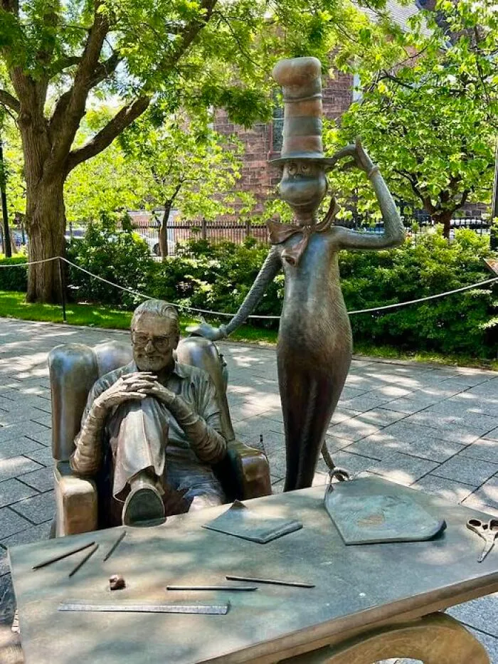 Outside The Dr. Seuss Museum, Springfield, Massachusetts