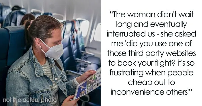 Lady Sandwiched Between Couple On Long Flight Has To Endure Woman’s Obnoxious Behavior For 5 Hours