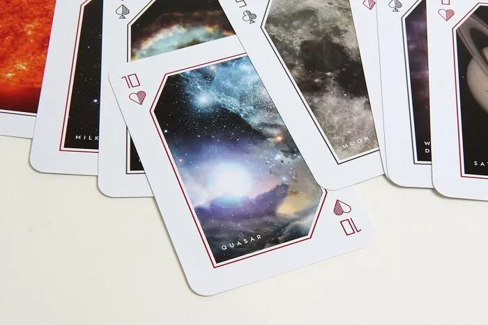 Deal Yourself A Winning Hand With These <a Style="Display:inline;" Href="Https://Www.amazon.com/Dp/1452160996?ascsubtag=%5bartid%7c10060.g.25238672%5bsrc%7c%5bch%7c%5blt%7c%5bpid%7c6f4de518-D576-4f26-Bfa3-Ecabee52ac71%5baxid%7c9027b7e0-2573-4ef0-Af99-5e5b307b5052&th=1&linkcode=ll1&tag=bpowl-20&linkid=12a7b3a9a43f98e3e8794321231abdc1&language=en_us&ref_=as_li_ss_tl " Target="_blank">     <span Style="Font: Inherit; Color: #d74b1f;"> Space Playing Cards</Span>, Featuring Stunning Photos Straight From Nasa's Archives - Your Poker Nights Are About To Get Out Of This World!