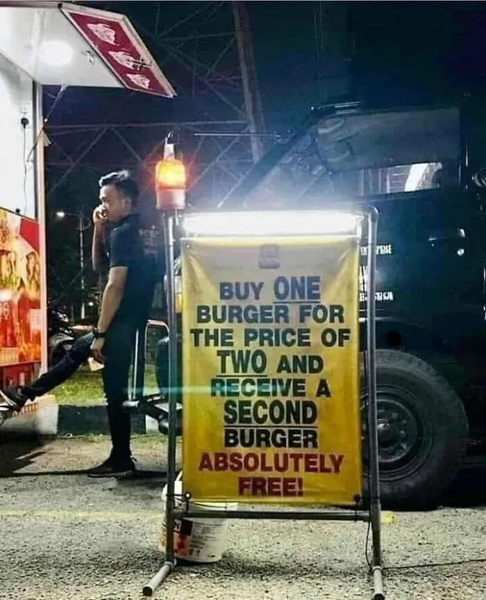 30 Carteles tan divertidos como absurdos que había que compartir
