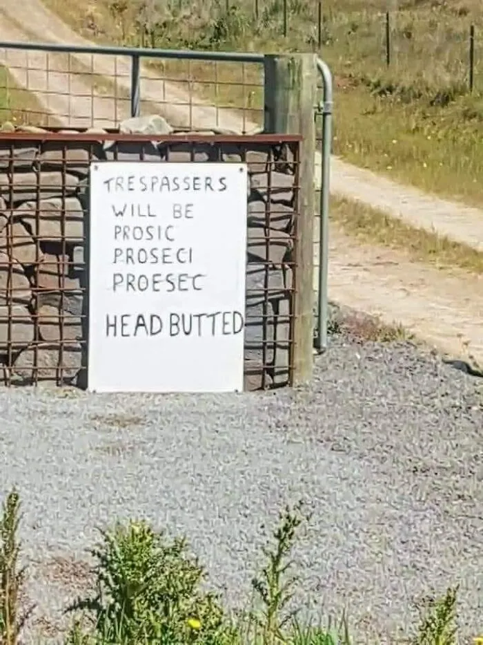 50 Of The Funniest And Most Baffling Signs That People Found In The Wild