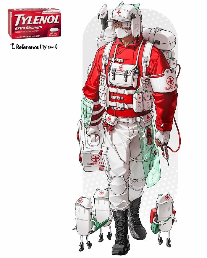 This Artist Sees Characters In Everything, Here Are 15 Of His Latest Creations