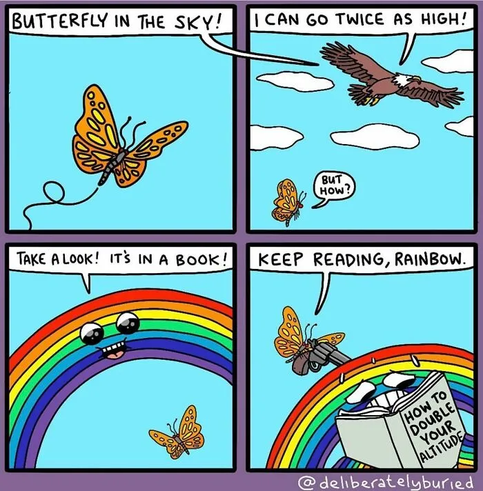 39 Comics With A Dark Sense Of Humor From “Deliberately Buried Comics” (New Pics)