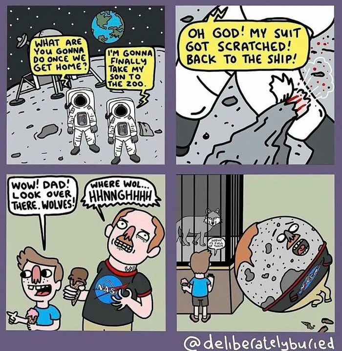 39 Comics With A Dark Sense Of Humor From “Deliberately Buried Comics” (New Pics)