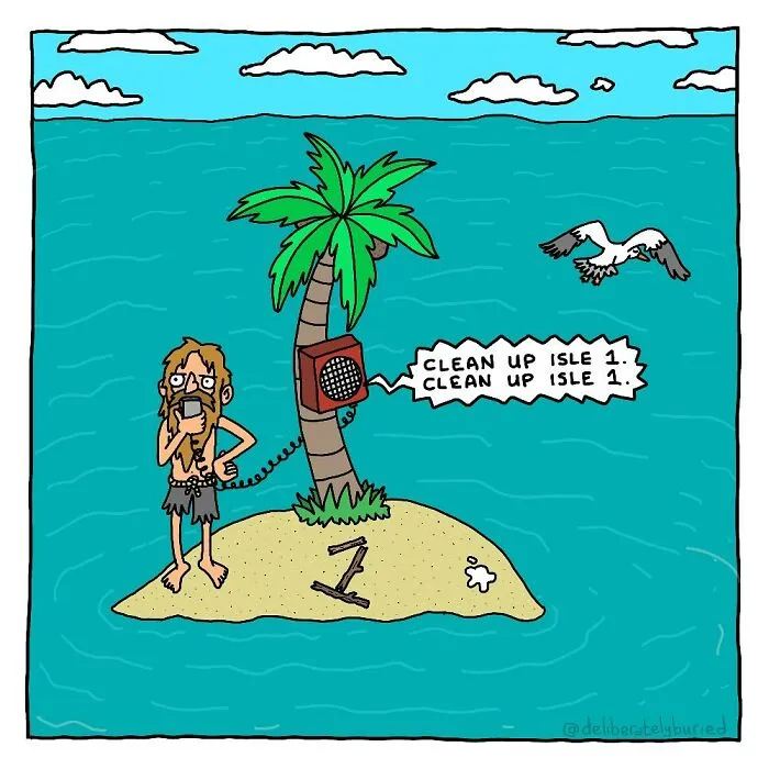 39 Comics With A Dark Sense Of Humor From “Deliberately Buried Comics” (New Pics)