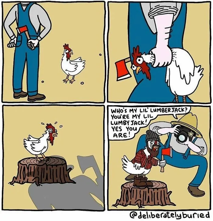 39 Comics With A Dark Sense Of Humor From “Deliberately Buried Comics” (New Pics)