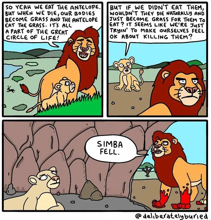 39 Comics With A Dark Sense Of Humor From “Deliberately Buried Comics” (New Pics)