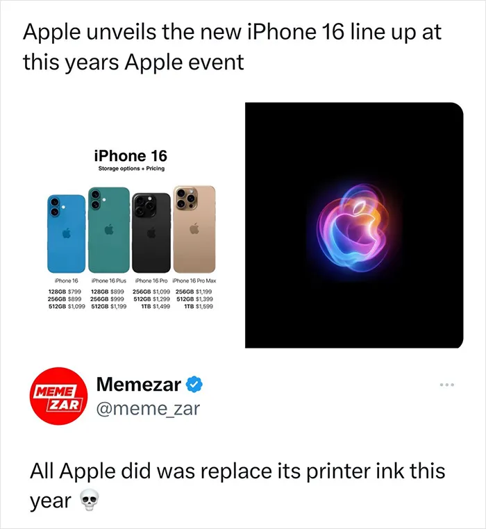 Apple Just Presented iPhone 16 And People Online Can't Stop Making Memes, Here Are 39 Of Them