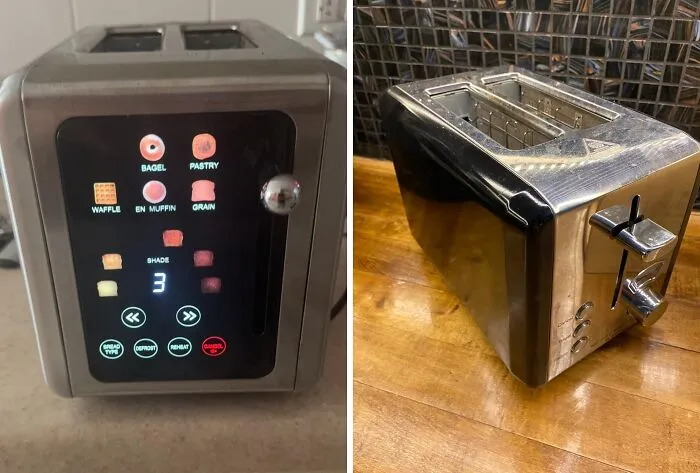 Breakfast Is About To Get A Tech Upgrade! This <a Style="Display:inline;" Href="Https://Www.amazon.com/Toaster-Stainless-Digital-Settings-Functions/Dp/B0ctzgm597?ie=utf8&th=1&linkcode=ll1&tag=bpbat-20&linkid=5b265c97845b834e497d3ee16bf3a8af&language=en_us&ref_=as_li_ss_tl " Target="_blank">     <span Style="Font: Inherit; Color: #d74b1f;"> Touch Screen Toaster</Span> Is So Smart, It'll Probably Start Making Your Coffee Next