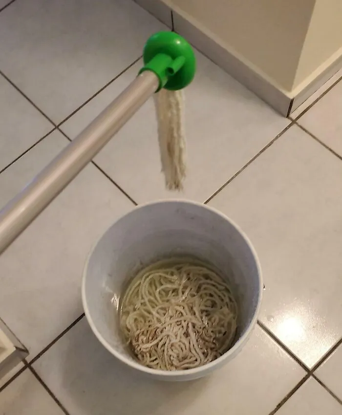I Guess I Don't Have To Mop The Floor With The Cursed Spaghetti Anymore