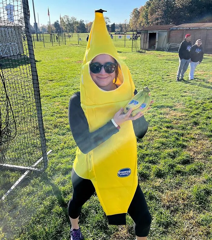 You'll Be The Top Banana At Any Costume Party In This <a Style="Display:inline;" Href="Https://Www.amazon.com/Spooktacular-Creations-Banana-Costume-Standard/Dp/B07h45m5tq?ie=utf8&linkcode=ll1&tag=bpmonkey-20&linkid=3cbe50cf9794bf32a99e3bb1fd9eefe5&language=en_us&ref_=as_li_ss_tl" Target="_blank"><span Style="Font: Inherit; Color: #d74b1f;"> Spooktacular Creations Banana Costume</Span>