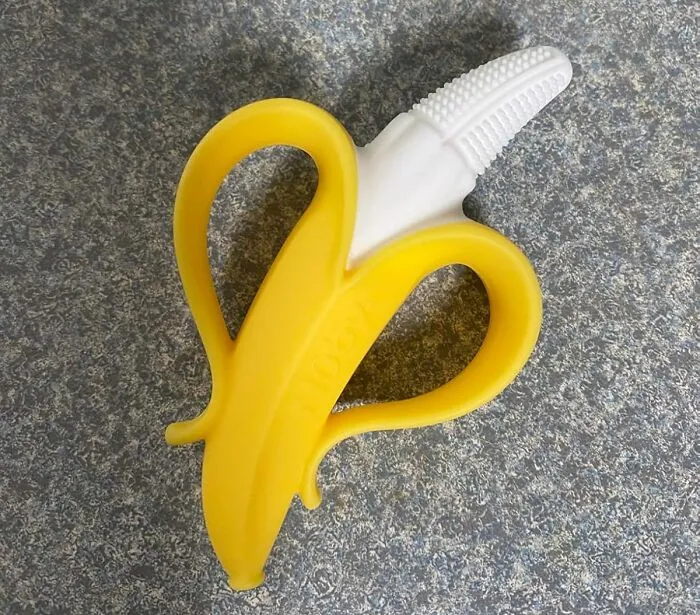 This <a Style="Display:inline;" Href="Https://Www.amazon.com/Nuby-Nananubs-Banana-Massaging-Toothbrush/Dp/B01lyhtatf?ie=utf8&th=1&linkcode=ll1&tag=bpmonkey-20&linkid=c378c2d4a093623761ad6ae3a4784782&language=en_us&ref_=as_li_ss_tl" Target="_blank"><span Style="Font: Inherit; Color: #d74b1f;"> Nuby Nananubs Banana Massaging Teether</Span> Is A Must-Have For Any Parent Navigating The Teething Jungle