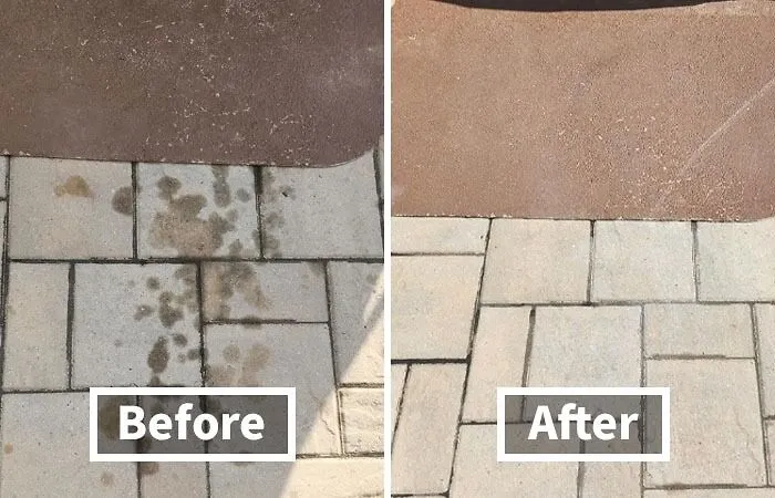 Don't Let Oil Stains Ruin Your Curb Appeal. This <a Style="Display:inline;" Href="Https://Www.amazon.com/Chomp-Remover-Concrete-Grease-Driveways/Dp/B0046o5yma?ie=utf8&th=1&linkcode=ll1&tag=bpdove-20&linkid=9494672087667d8d91176937e277a9db&language=en_us&ref_=as_li_ss_tl" Target="_blank"><span Style="Font: Inherit; Color: #d74b1f;"> Concrete Oil Stain Remover</Span> Will Have Your Driveway Looking Like New In A Flash
