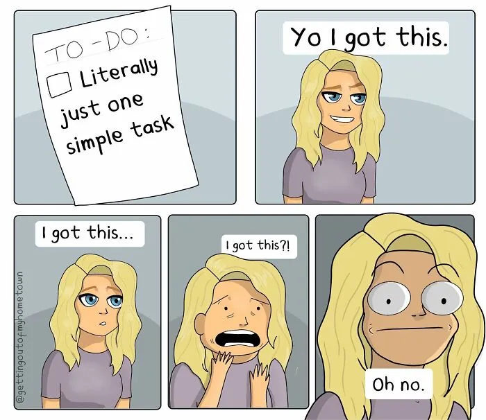 35 Hilariously Relatable Comics About Life’s Daily Struggles, By This Artist