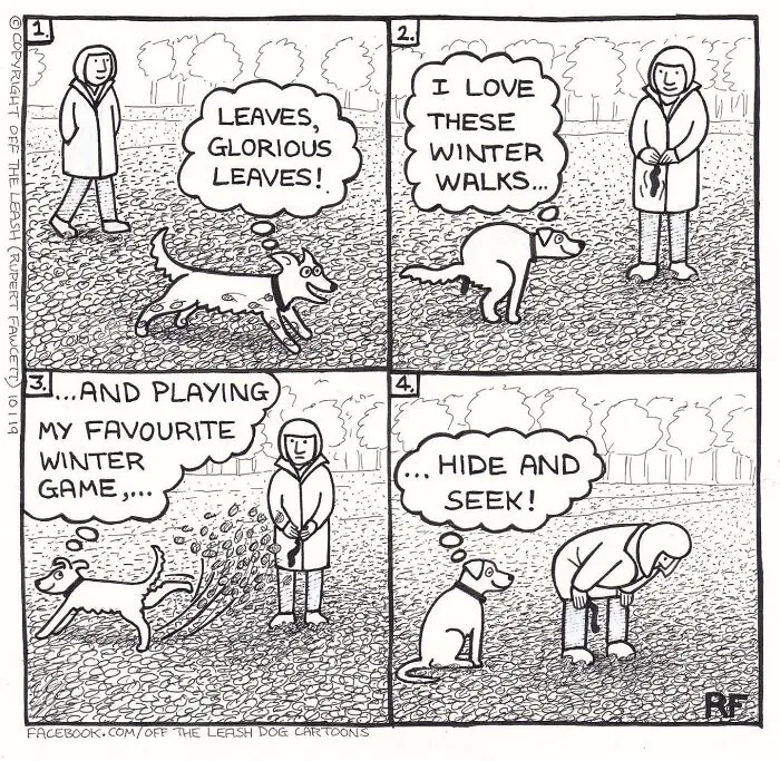 Off The Leash: 40 Relatable Comics About The Reality Of Owning A Dog (New Pics)