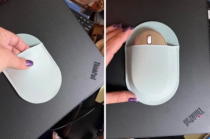 Your Mouse Is About To Get A Cozy New Home (And Your Laptop Bag A Whole Lot Less Cluttered) Thanks To This <a Style="Display:inline;" Href="Https://Www.amazon.com/Dp/B096twkxlb?asc_item-ID=amzn1.ideas.13iuadifde094&th=1&linkcode=ll1&tag=bprooster-20&linkid=4afbd38380efaecd3fef049ddb79c6d1&language=en_us&ref_=as_li_ss_tl" Target="_blank"><span Style="Font: Inherit; Color: #d74b1f;"> Stick-On Mouse Pouch</Span>