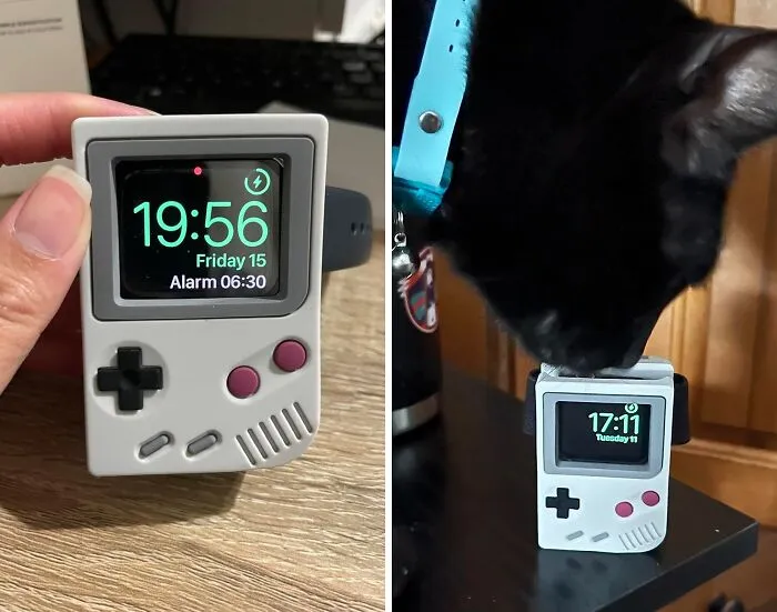 Give Your Nightstand A Blast From The Past With This Retro-Inspired <a Style="Display:inline;" Href="Https://Www.amazon.com/Dp/B07kyk9thj?ascsubtag=6115654%2c31%2c40%2cd%2c0%2c0%2c0%2c900%3a2%3b974%3a1%3b1125%3a2%3b1338%3a1%2c17557578%2c0%2c0%2cgoogle&btn_ref=srctok-Fe6cccae7f763899&th=1&linkcode=ll1&tag=bppony-20&linkid=c6e7a9f42fca04bb02a9d7f4df88fcd6&language=en_us&ref_=as_li_ss_tl " Target="_blank"><span Style="Font: Inherit; Color: #d74b1f;"> Elago W5 Stand</Span> For Your Apple Watch