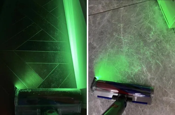 Cleaning Just Got A Whole Lot More Satisfying. This <a Style="Display:inline;" Href="Https://Www.amazon.com/Tewisefaok-Microscopic-Illuminate-Invisible-Accessories/Dp/B0c58zvh83?ie=utf8&th=1&linkcode=ll1&tag=bpelephant-20&linkid=567aacded3dbfa1b140a74bdfb9461ef&language=en_us&ref_=as_li_ss_tl " Target="_blank"><span Style="Font: Inherit; Color: #d74b1f;"> Vacuum Cleaner Dust Display LED Lamp</Span> Lets You See All The Dirt And Grime You're Banishing From Your Home