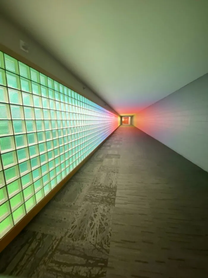 This Underground Tunnel At Work, Which Blasts 80s Music