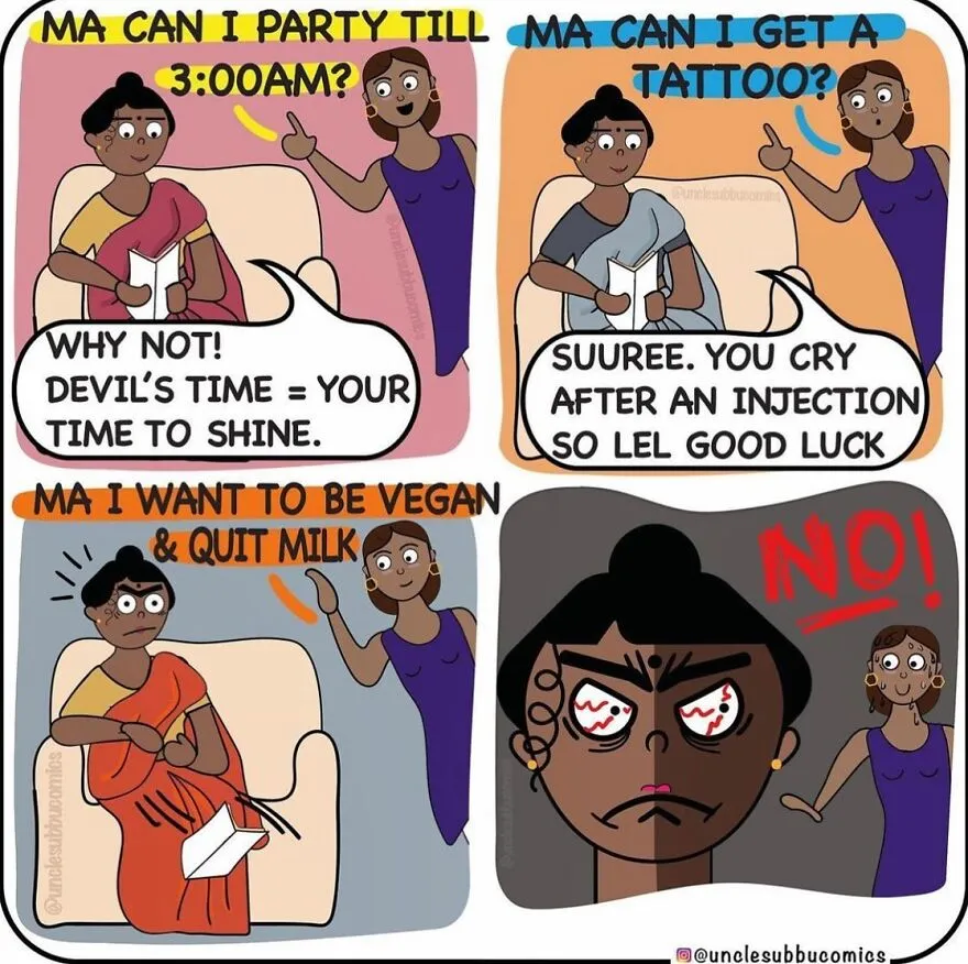 Uncle Subbu: 31 Comics That Perfectly Capture The Funny Side Of Family Life