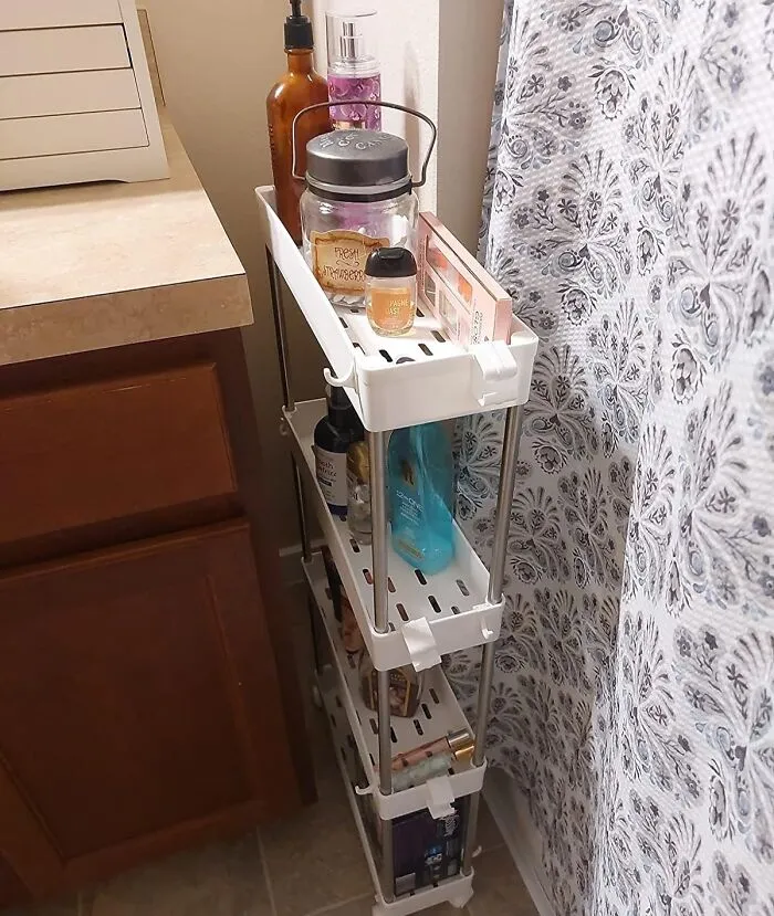 Say Goodbye To Cluttered Countertops And Overflowing Drawers! This <a Style="Display:inline;" Href="Https://Www.amazon.com/Spacekeeper-Shelving-Organizer-Bathroom-Stainless/Dp/B0829nb5z2?ie=utf8&linkcode=ll1&tag=bporangutan-20&linkid=03740e3680f2817daab5da21f814bba0&language=en_us&ref_=as_li_ss_tl" Target="_blank"><span Style="Font: Inherit; Color: #d74b1f;"> Rolling Storage Cart</Span> Is Here To Bring Order To The Chaos