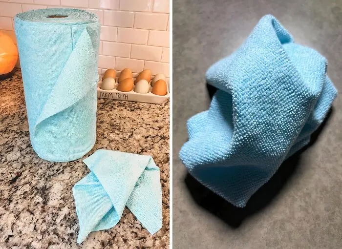 Ditch The Paper Towels! This <a Style="Display:inline;" Href="Https://Www.amazon.com/Dp/B0b27js81f?pf_rd_p=953c7d66-4120-4d22-A777-F19dbfa69309&pf_rd_r=z54pn1geamys2g09k0f5&pd_rd_wg=xtv2r&pd_rd_w=g6mzi&content-ID=amzn1.sym.953c7d66-4120-4d22-A777-F19dbfa69309&pd_rd_r=ec15f4f0-E6b1-424e-8834-6869ca113a35&s=hpc&sp_csd=d2lkz2v0tmftzt1zcf9kzxrhawwy&th=1&linkcode=ll1&tag=bpbison-20&linkid=564c350fe047cf89ee2c86a46796ade9&language=en_us&ref_=as_li_ss_tl" Target="_blank"><span Style="Font: Inherit; Color: #d74b1f;"> Roll Of Reusable Microfiber Cleaning Cloths</Span> Will Be Your Cleaning Sidekick For Years To Come