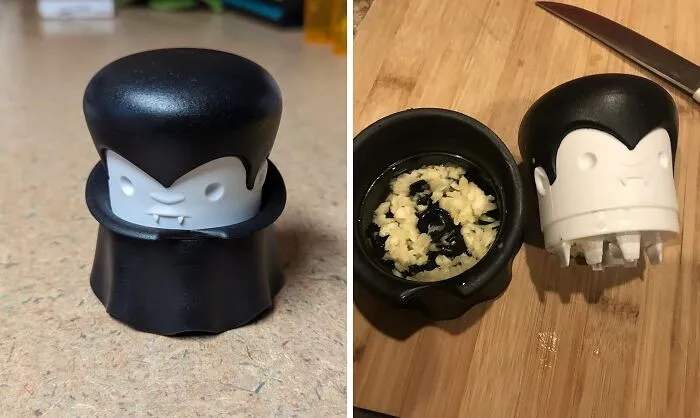 Feel Like A Magician In The Kitchen? Try The<span Style="Font:inherit;color:#d74b1f;"> Gracula Garlic Crusher </Span> And Poof, Peeling’s Done