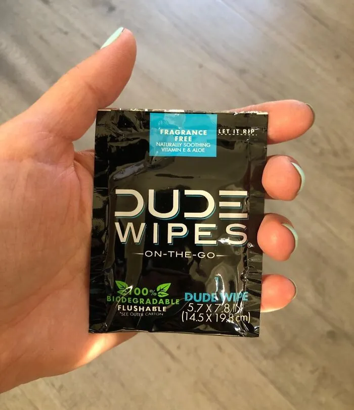 Don't Get Caught In A Sticky Situation! Pack These <a Style="Display:inline;" Href="Https://Www.amazon.com/Dude-Wipes-Go-Extra-Large-Individually/Dp/B008lxbzf2?ie=utf8&th=1&linkcode=ll1&tag=bpdog-20&linkid=176d6f158f98eac059f9792187f5f482&language=en_us&ref_=as_li_ss_tl" Target="_blank"><span Style="Font: Inherit; Color: #d74b1f;"> On-The-Go Flushable Wipes</Span> In Your Emergency Kit For A Fresh Feeling, No Matter Where You Are