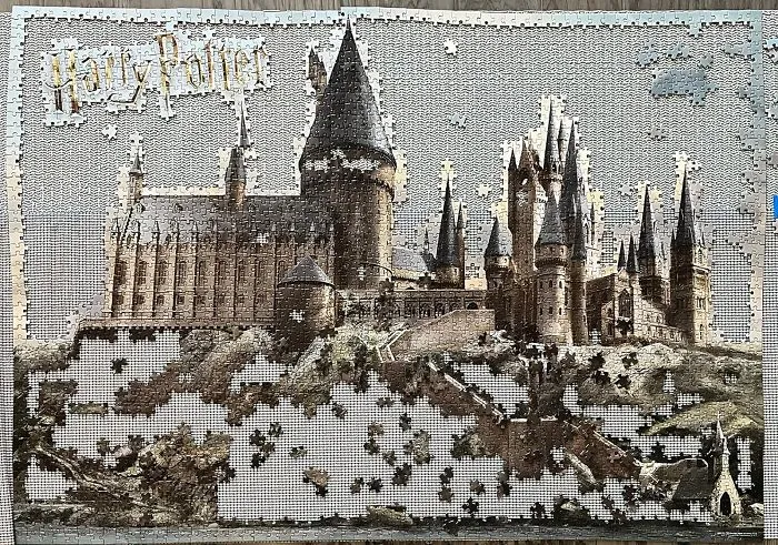 Feeling Like A Muggle With Nothing To Do? This <a Style="Display:inline;" Href="Https://Www.amazon.com/Harry-Potter-Hogwarts-000pc-Puzzle/Dp/B07wqj3l9h?psc=1&linkcode=ll1&tag=bprhinoceros-20&linkid=ba55f72d8b4d33baeed72510b433abff&language=en_us&ref_=as_li_ss_tl" Target="_blank"><span Style="Font: Inherit; Color: #d74b1f;"> 3000 Piece Jigsaw Puzzle</Span> Will Transport You Straight To Hogwarts 
