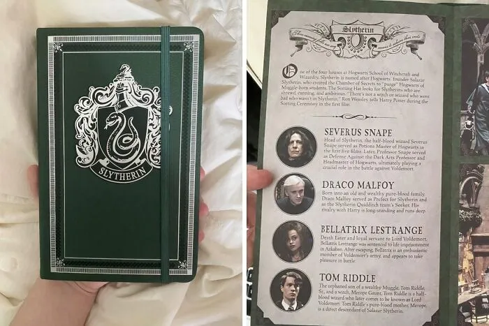 Whether You're Plotting Your Next Quidditch Strategy Or Penning A Love Letter To Your Favorite Potions Partner, This <a Style="Display:inline;" Href="Https://Www.amazon.com/Slytherin-Hardcover-Journal-Insights-Journals/Dp/160887561x?psc=1&linkcode=ll1&tag=bprhinoceros-20&linkid=cc2002712f9cea9bd26af34a577d4060&language=en_us&ref_=as_li_ss_tl" Target="_blank"><span Style="Font: Inherit; Color: #d74b1f;"> Slytherin Hardcover Journal</Span> Is The Perfect Place To Keep Your Thoughts