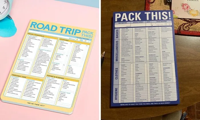 "I made a list for camping maybe 7 years ago and it’s still the best thing I’ve ever done. I never forget what I need and then after a trip I look at what I didn’t use. I’ve become really efficient with my packing." -<span Style="Font:inherit;color:#808080"> Smallfontking</SPAN>