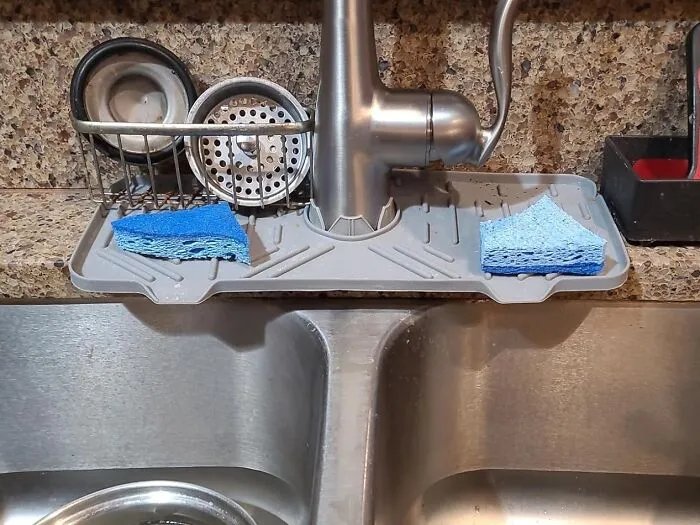 Water Stains Driving You Up The Wall? This <a Style="Display:inline;" Href="Https://Www.amazon.com/Silicone-Catcher-Kitchen-Accessories-Bathroom/Dp/B09xj1z8cv?ie=utf8&linkcode=ll1&tag=bpcorgi-20&linkid=9b9ef9b6bd44653258524f7e87ac3d40&language=en_us&ref_=as_li_ss_tl" Target="_blank"><span Style="Font: Inherit; Color: #d74b1f;"> Silicone Faucet Drip Catcher </Span> Is Here To Catch Those Drips And Keep Your Countertop Looking Flawless