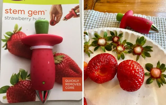 This <a Style="Display:inline;" Href="Https://Www.amazon.com/Chefn-27466-Stemgem-Strawberry-Huller/Dp/B002xohzwc?ie=utf8&linkcode=ll1&tag=bpcorgi-20&linkid=56f8ed8f1f2baecac45e9c2f14808d7f&language=en_us&ref_=as_li_ss_tl" Target="_blank"><span Style="Font: Inherit; Color: #d74b1f;"> Chef'n Stem Gem</Span> Will Make You The 'Berry' Best Baker On The Block - Your Strawberry Shortcake Game Is About To Be Strong!