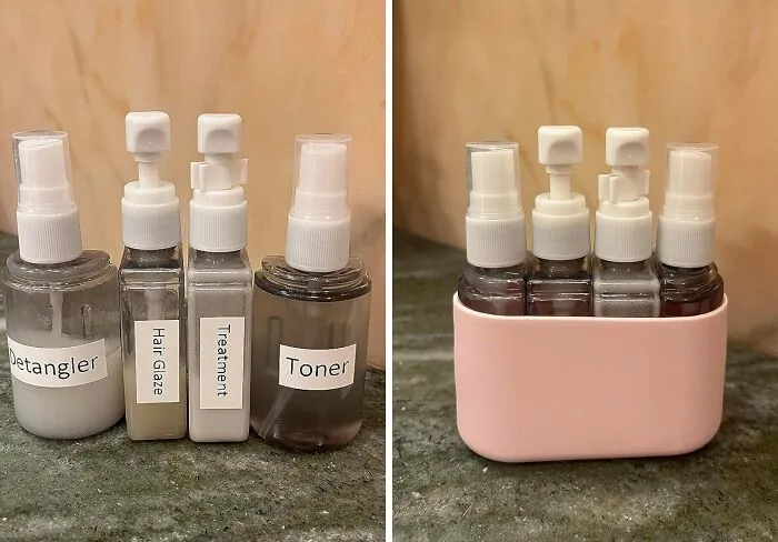 TSA-Approved And Ready For Adventure, These <a Style="Display:inline;" Href="Https://Www.amazon.com/Containers-Toiletries-Approved-Airplane-Accessories/Dp/B099pwfxzz?ie=utf8&linkcode=ll1&tag=bpcobra-20&linkid=f8e9ab5e5a73f6b81b1b9449166c0b86&language=en_us&ref_=as_li_ss_tl" Target="_blank"><span Style="Font: Inherit; Color: #d74b1f;"> Travel Bottles In A Silicone Holder</Span> Are The Travel Buddies That Won't Let You Down