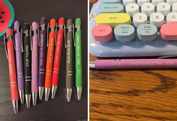Take Note-Taking To The Next Level With These Hilarious <a Style="Display:inline;" Href="Https://Www.amazon.com/Pasisibick-Motivational-Inspirational-Encouraging-Scriptures/Dp/B0bk53dw9n?dib=eyj2ijoimsj9.il3o9hie2x3rv2ibft3_pekt0q5zihyzjumhvfxfzg1kltu1uaz3-Khyx5ktd82-Dk9rgxdclqrt9n1qiznaic22dg0dor8blys06hittheahd6ue-_b-Mjaiy2qupchxp_wy35at3puuzf5ornoxg2jbgozyhhgtpcl2er88w7cyrav5xeldywsi-Lhc1fx-Xzpckkl4a1ecbqtxcfm26tut7ukxtiytgkkmdraj3mhzpy9ip7gielbjd7j-O3p4e-Eoc8sn7mskrlstcpbmv6uewmedlhgimnuqgmyodm.8p3uoeli1jrg72gzp_k9877u6fypr51dgrscidhenyi&dib_tag=se&keywords=cool%2boffice%2bsupplies&qid=1725880005&sr=8-56&th=1&linkcode=ll1&tag=bpmoose-20&linkid=f00e8eef48efe0a28c25a1b9039c2f90&language=en_us&ref_=as_li_ss_tl" Target="_blank"><span Style="Font: Inherit; Color: #d74b1f;"> Sarcastic Pens</Span> 