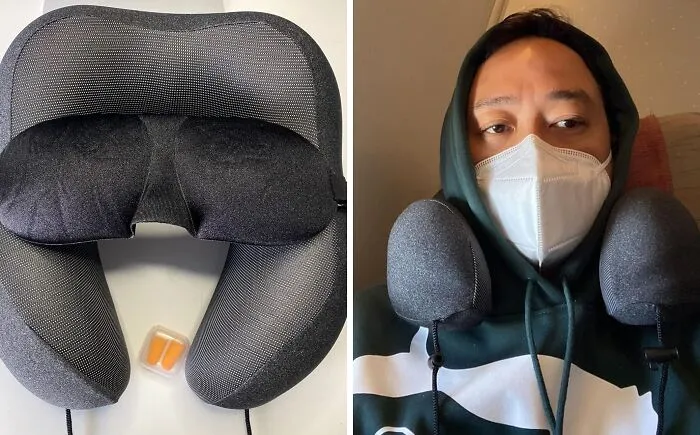This <a Style="Display:inline;" Href="Https://Www.amazon.com/Mlvoc-Comfortable-Breathable-Washable-Contoured/Dp/B082k8znq1?ie=utf8&linkcode=ll1&tag=bpcobra-20&linkid=114c0418fecbbbfb2d41155326b6adff&language=en_us&ref_=as_li_ss_tl" Target="_blank"><span Style="Font: Inherit; Color: #d74b1f;"> Travel Pillow</Span> Is So Comfy, You Might Just Miss Your Flight (But Hey, At Least You'll Be Well-Rested For The Next One)